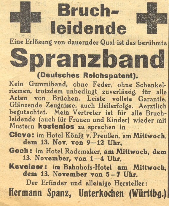 spranzband