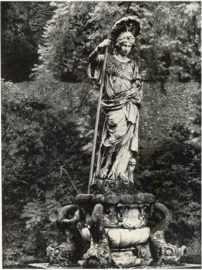 Wissenswertes über Minerva - Statue im Amphitheater in Kleve