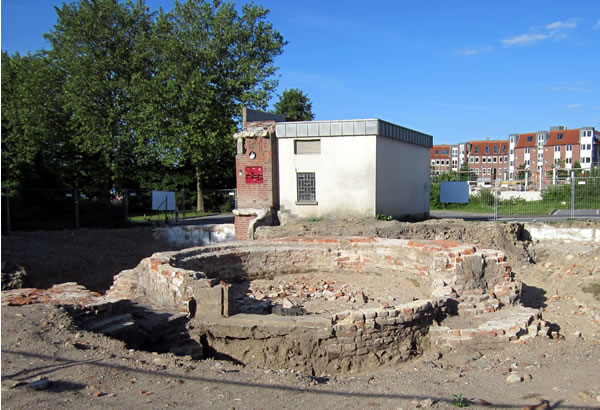 Überreste vom Wehrturm "Netelenhorst"