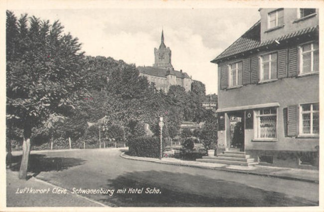 Seltener Anblick von Hotel Scho - Königsgarten Kleve