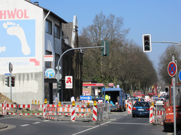 Baustelle Tiergartenstraße