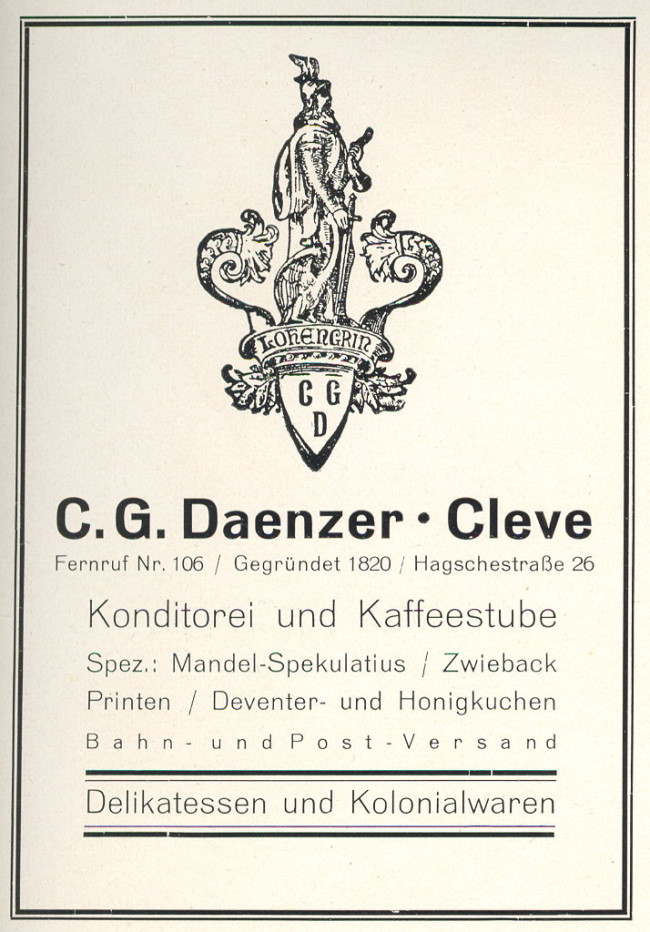 Zwei legendäre Cafe's in Kleve