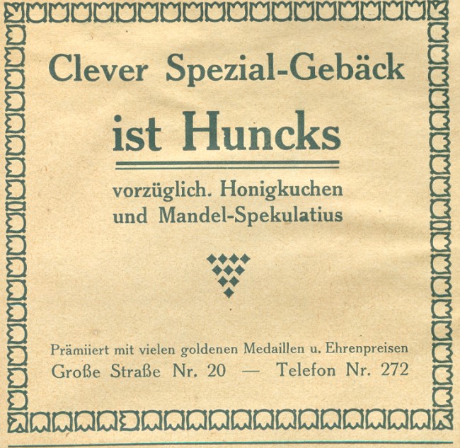 Spezialitäten-Geschäfte und Leckereien aus Kleve