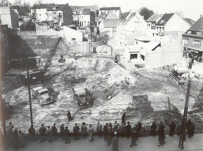 Das Baugrundstück des Klever Kaufhofes