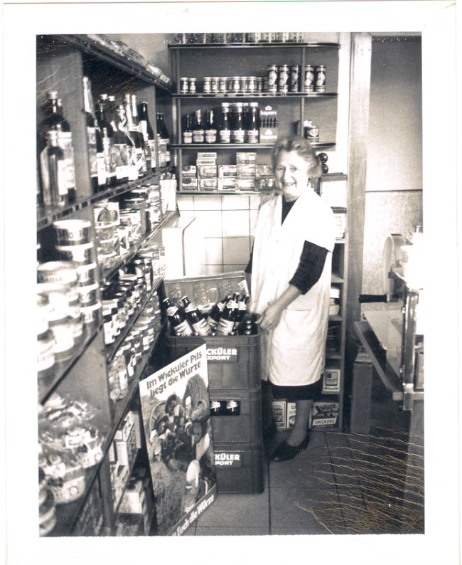 Der Tante Emma Laden auf der Kreuzhofstraße in Kellen