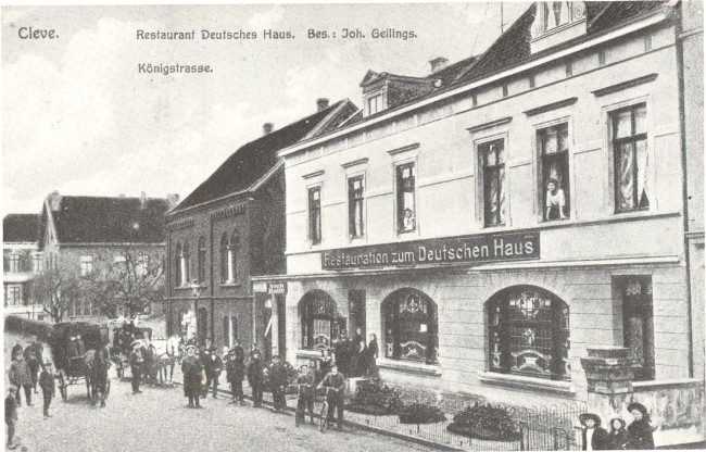 Nicht bekannt? Restaurant Zum Deutschen Haus in Kleve