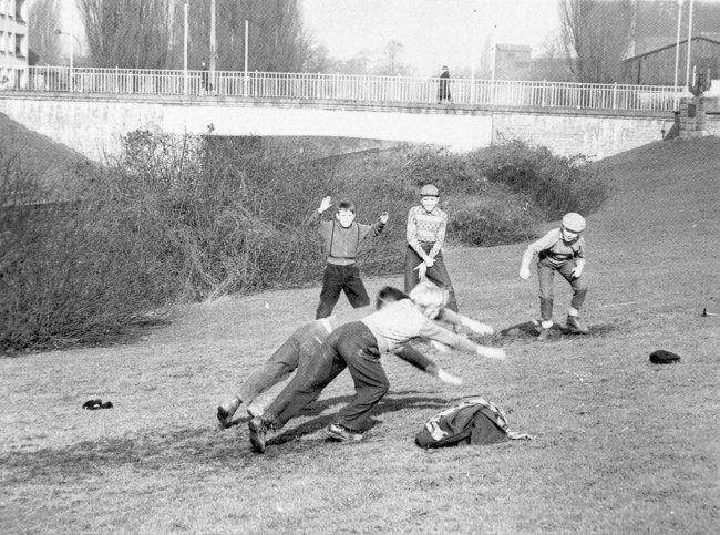Der Sportplatz an der Herzogbrücke in Kleve