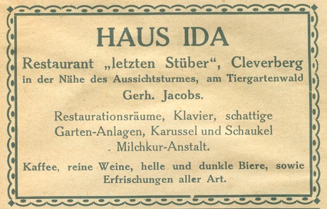 Kanntest Du die Milchkur-Anstalt Haus Ida?