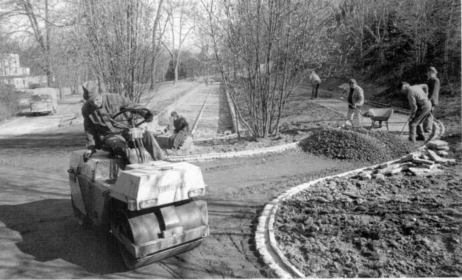 Restaurierung des Forstgartens am Amphitheater