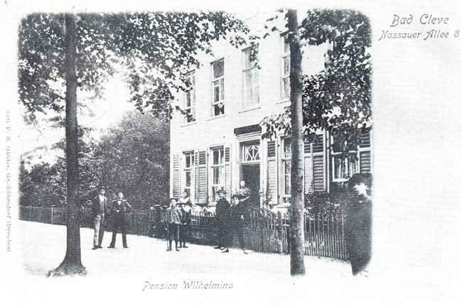 Schonmal von der Pension Wilhelmina in Kleve gehört?