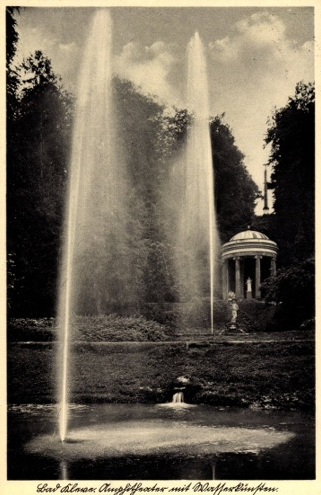 Die unglaubliche Doppel-Fontäne vom Amphitheater