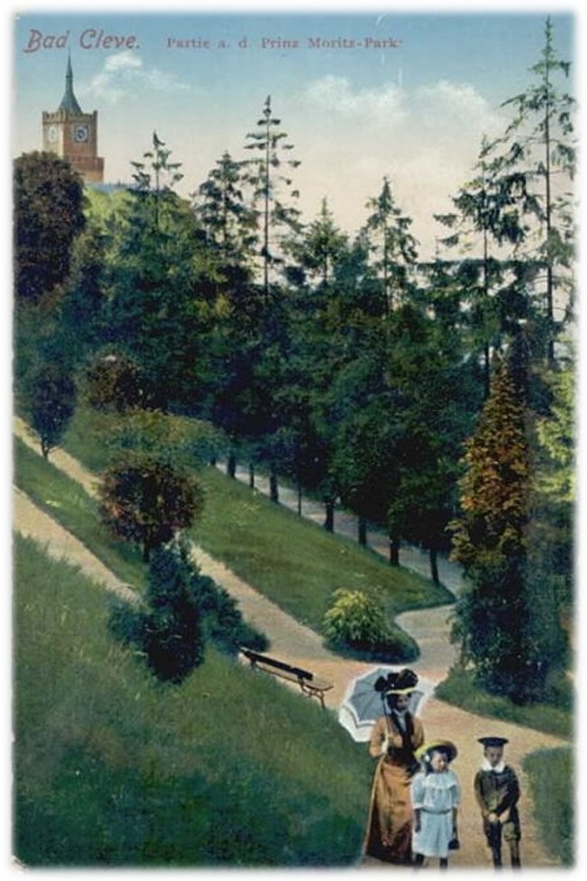 Der bunte Moritz-Park in Kleve