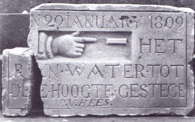 Kennste den? Der Hochwasser-Stein von Kleve