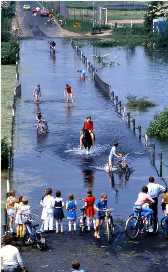 Overstromingspret in Griethausen