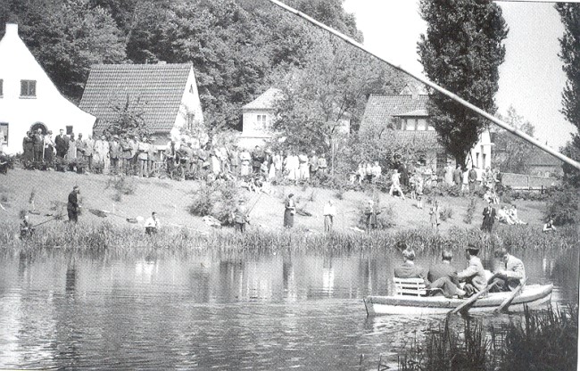 Viswedstrijd in Kermisdahl