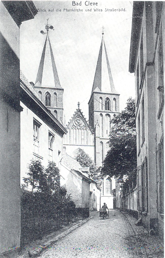 Die Pfarrkirche von Bad Cleve an der Breiestege