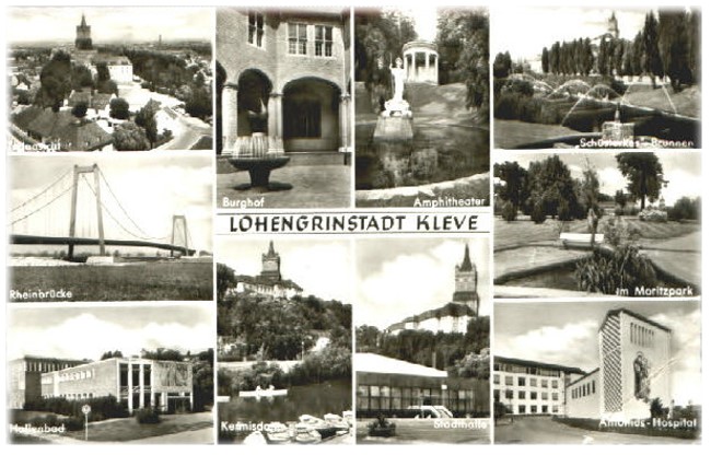 Op dat moment gezien? Lohengrinstadt Kleve in 1970