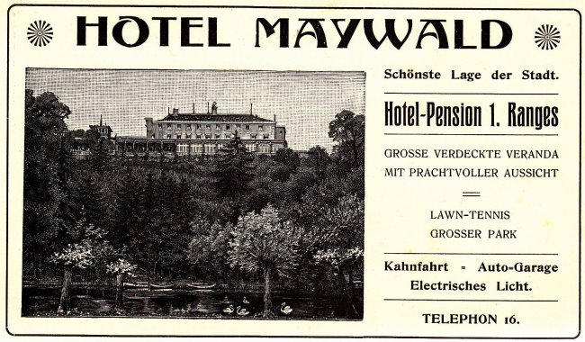 Klever Luxus: Lawn-Tennis im Hotel Maywald
