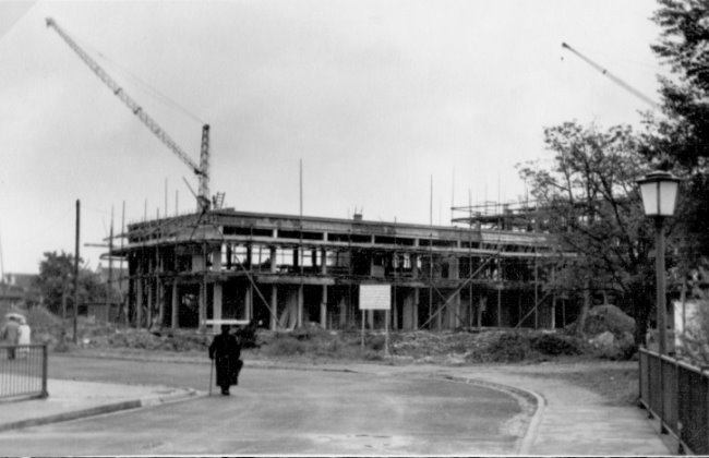 Fortschritte am Bau des Klever Hallenbades