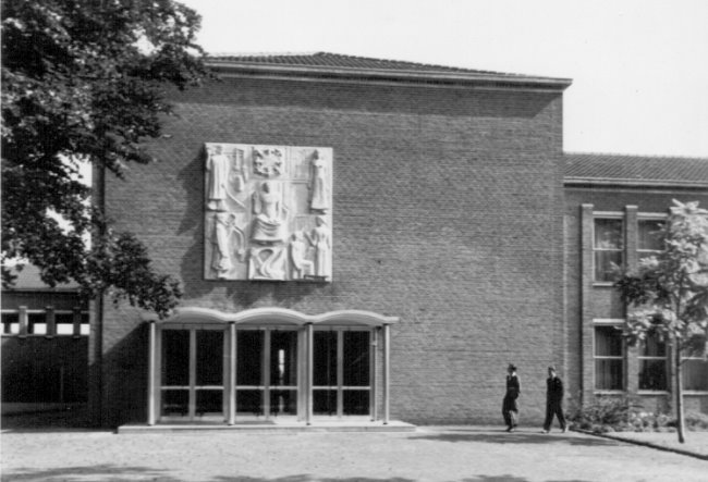 Das unveränderte Kreishaus in Kleve