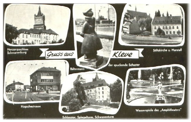 Seltsames Kleve: Herzogsschloss und der spuckende Schuster