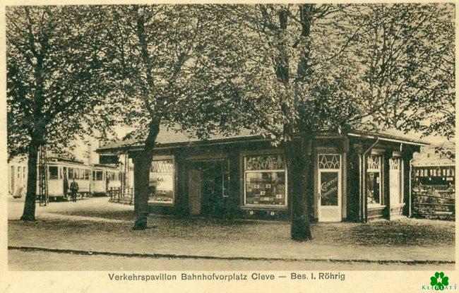 Nie gesehen? Der Verkehrspavillon am Bahnhofs-Vorplatz