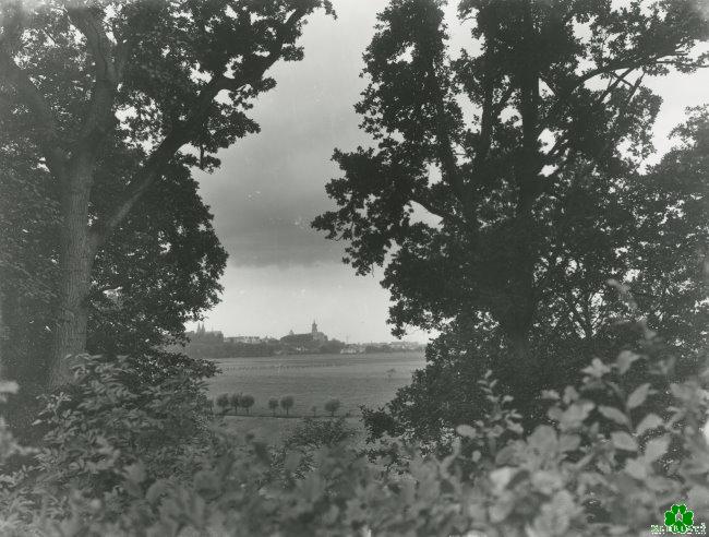 Eine alte Klever Stadt-Silhouette