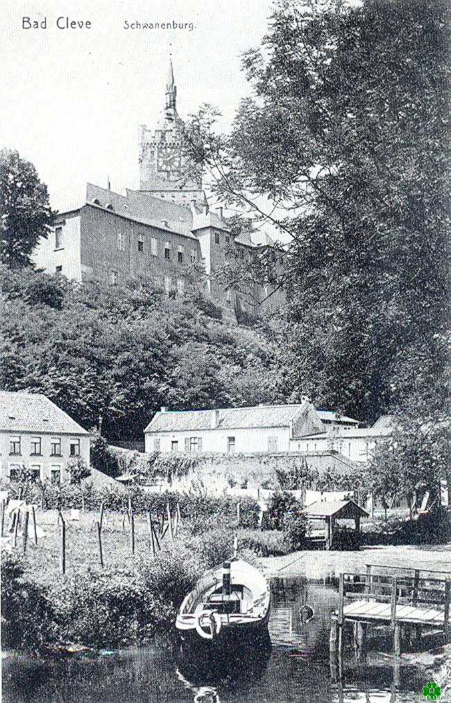 Vor über 100 Jahren lag Beatrix im Mühlenteich von Kleve
