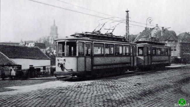 Kopfsteinpflasterbrücke in Kleve