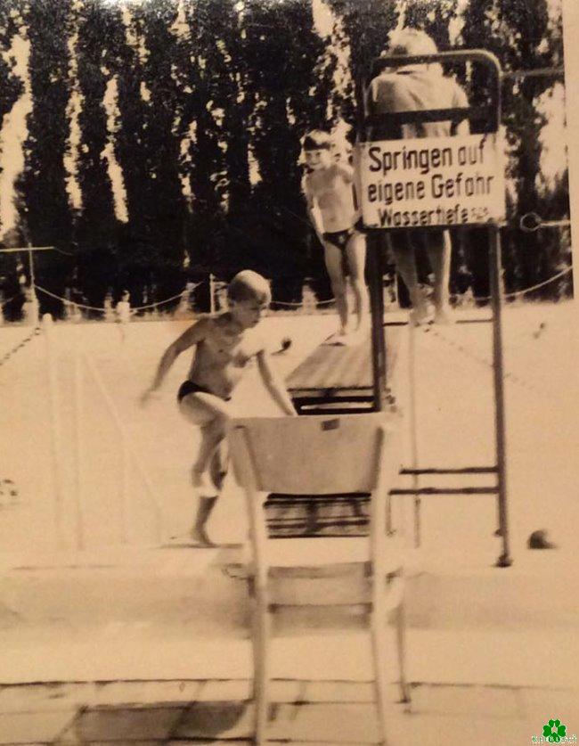 Auch benutzt? Das Einer im Kellener Freibad