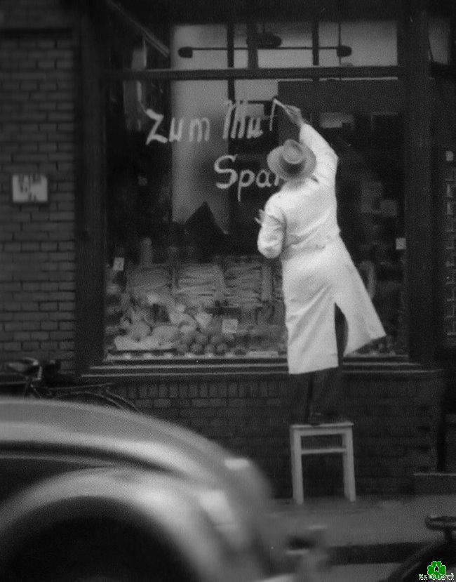 Handarbeit eines Klever Werbe-Künstlers