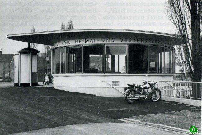 Als der bekannte Pavillon von Kleve noch neu war