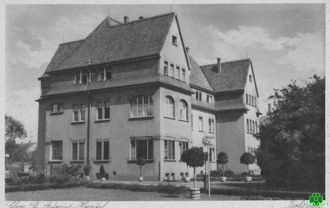 Wer weiß mehr zum Isolierhaus vom St.-Antonius-Hospital?