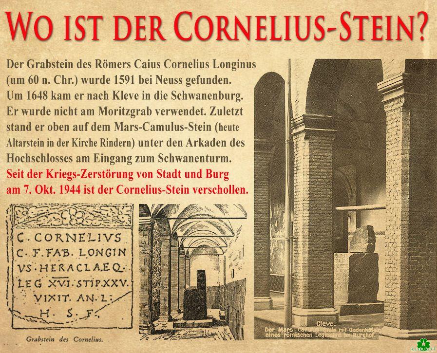 Wer weiß es? Wo ist der Cornelius-Stein?