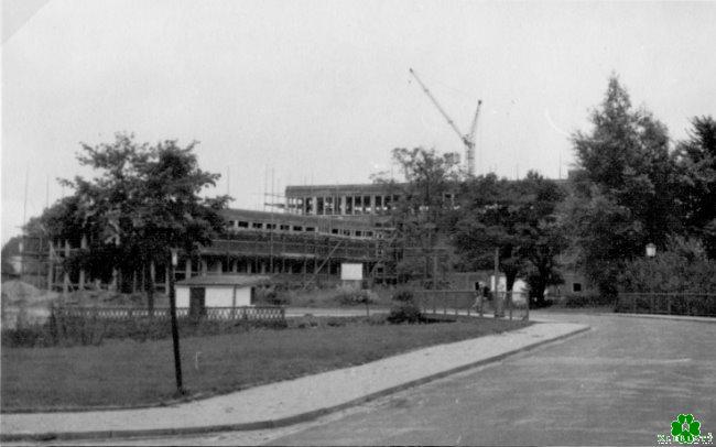 Das Klever Hallenbad wird gebaut