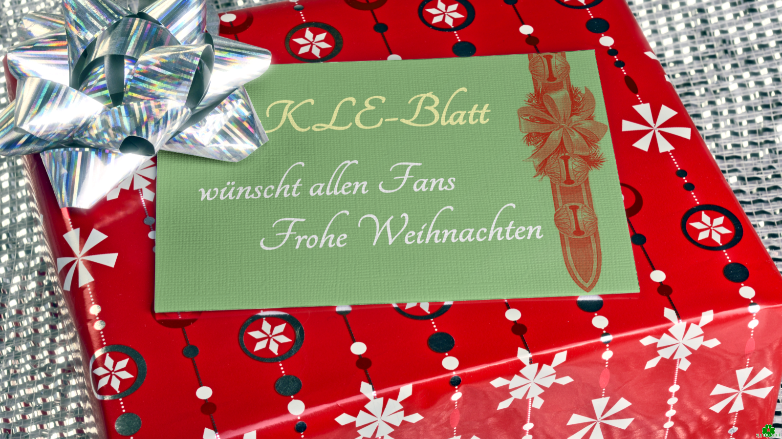 Frohe Weihnachten allen KLE-Blatt-Fans