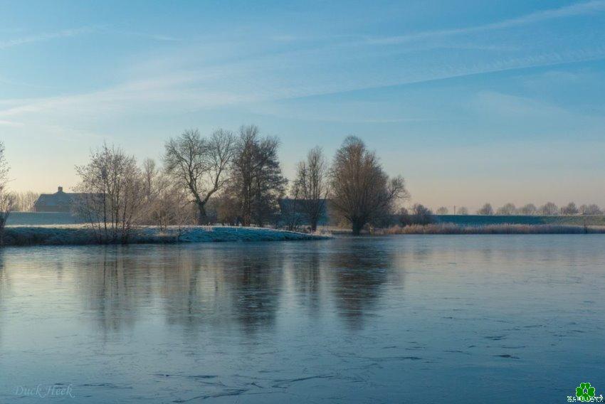 Frostige Kälte über dem Brejpott