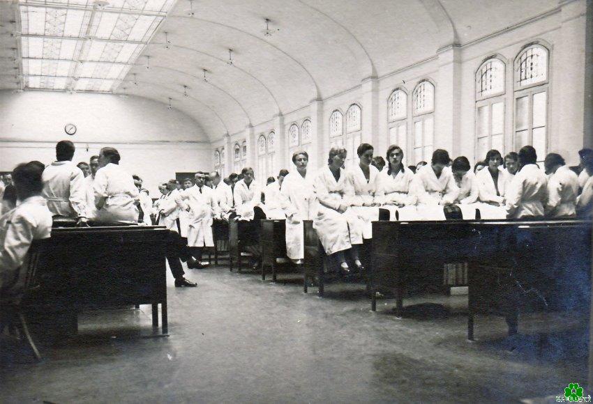 So war es tatsächlich: Der Schreibsaal von van-den-Bergh