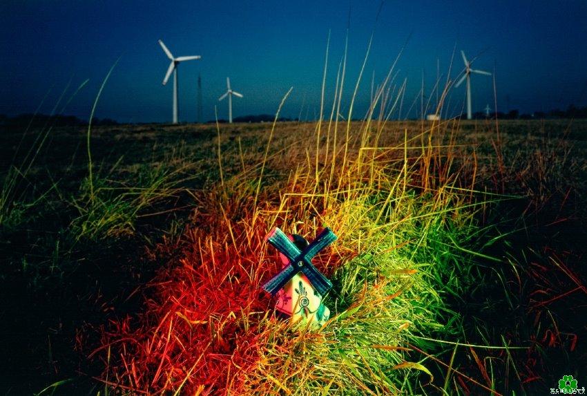 Der Wind und die Räder in Kleve