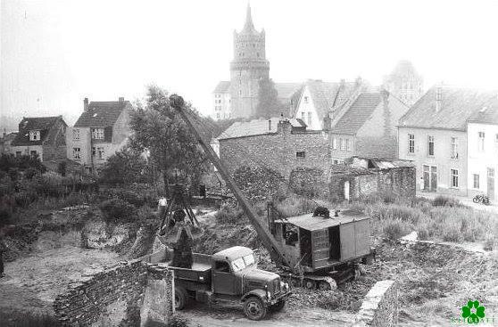 So sahen die Aufräumarbeiten in Kleve aus