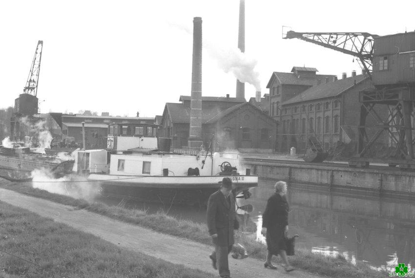 Viel Beschäftigung im Klever Hafen