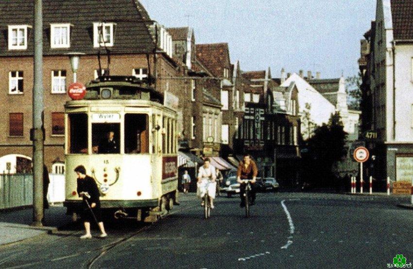 Die Straßenbahn-Schlepperin von Kleve