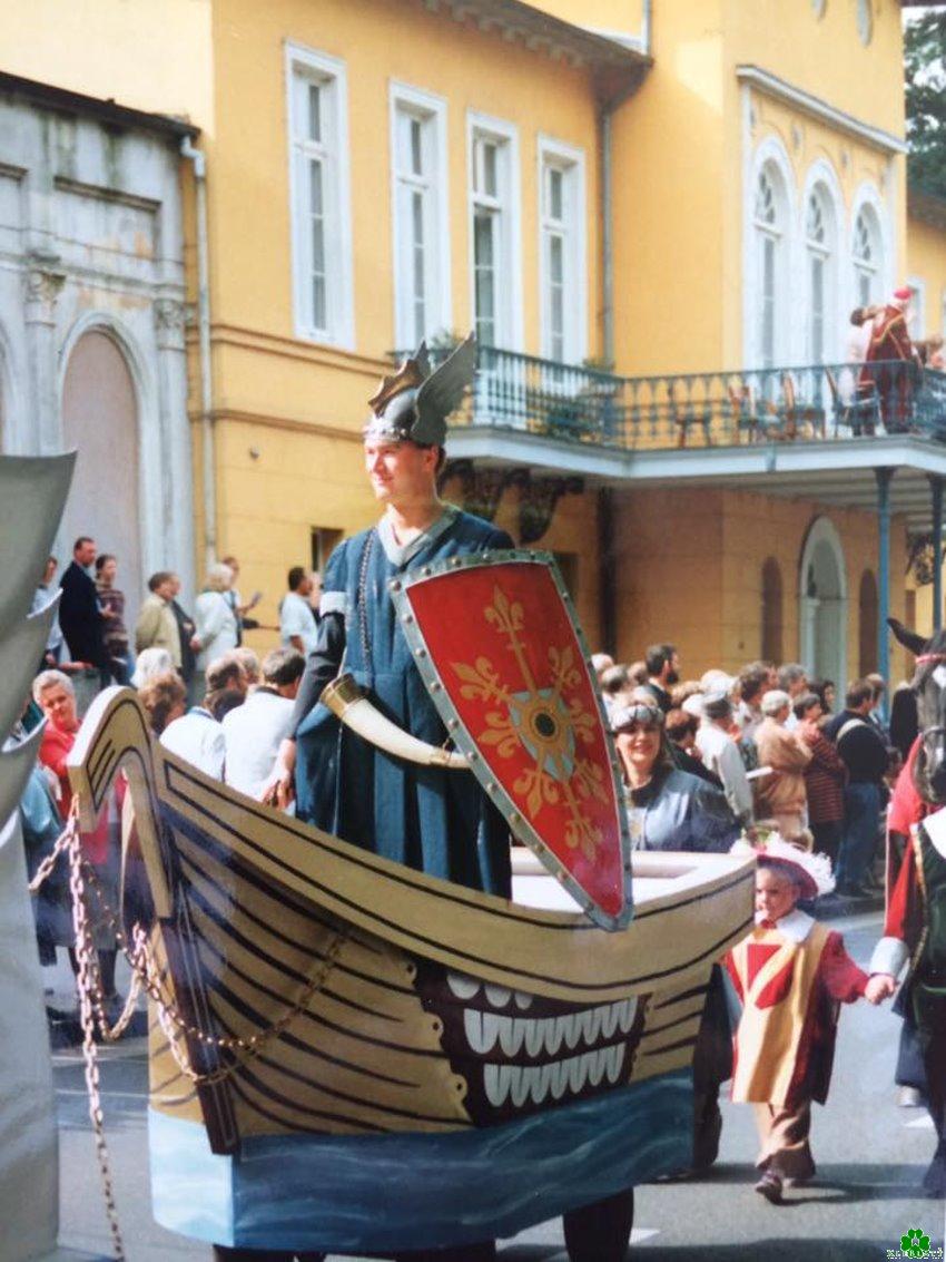 Lohengrin bei der Klever 750-Jahr-Feier