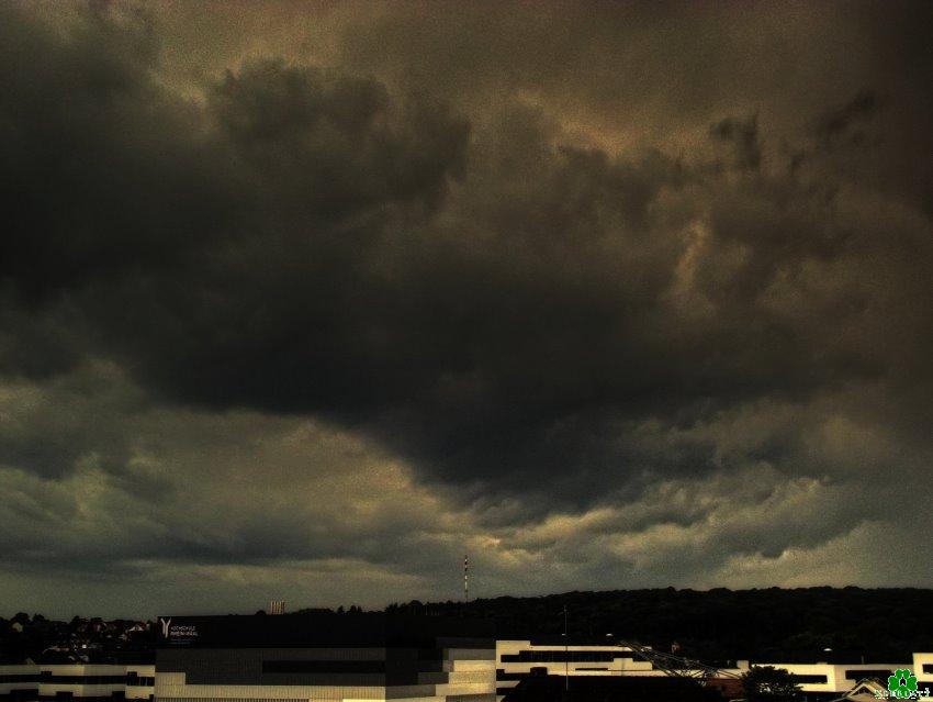 Gewitter über der Hochschule Rhein-Waal