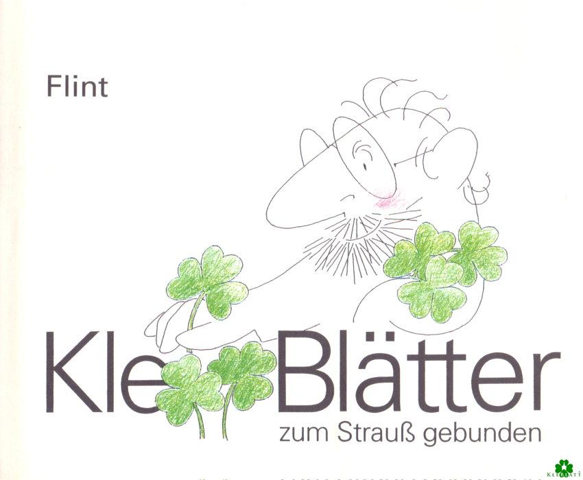 Kle-Blätter zum Strauß gebunden