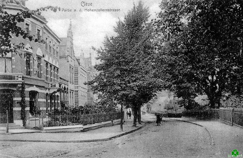 Wer wohnte auf der Hohenzollern-Straße in Kleve?