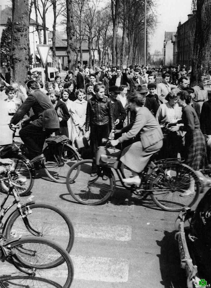 Als Kleve noch Fußgänger- und Fahrradstadt war