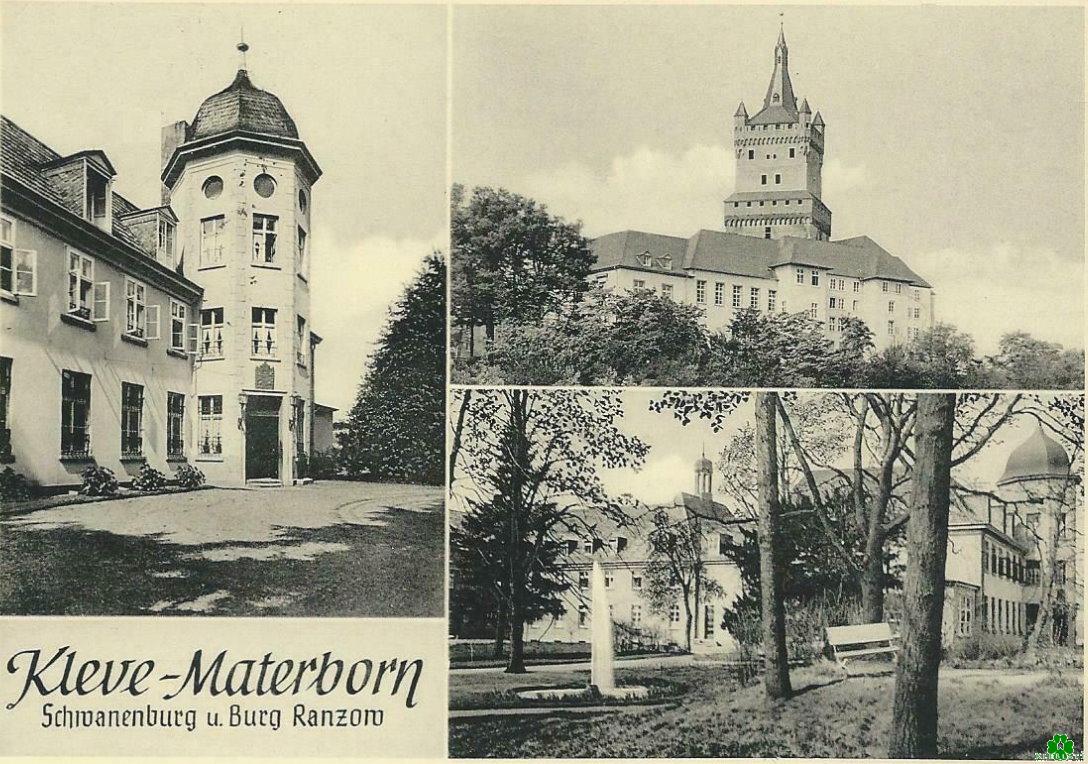 Wieso steht die Schwanenburg in Materborn?