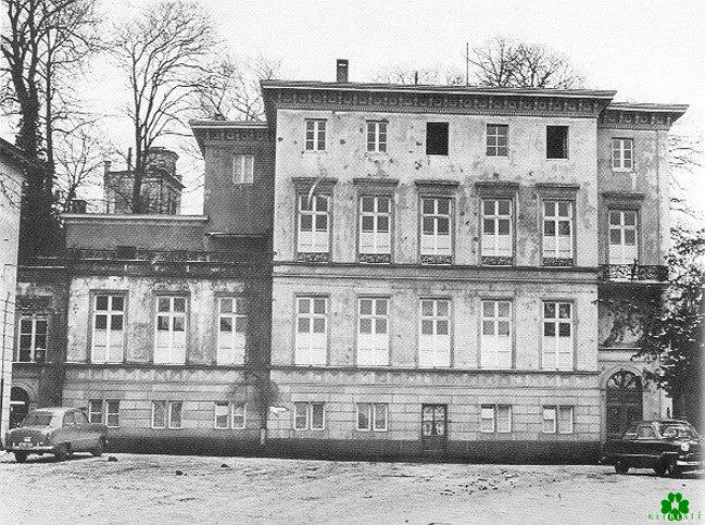 Trauriger Anblick auf Haus Koekkoek