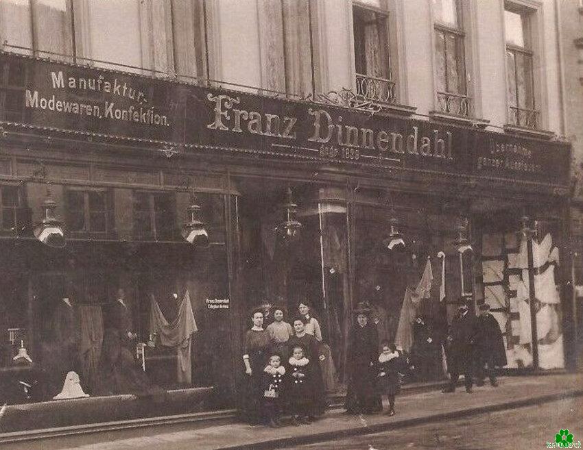 Wo war das wohl? Altes Geschäft in Kleve